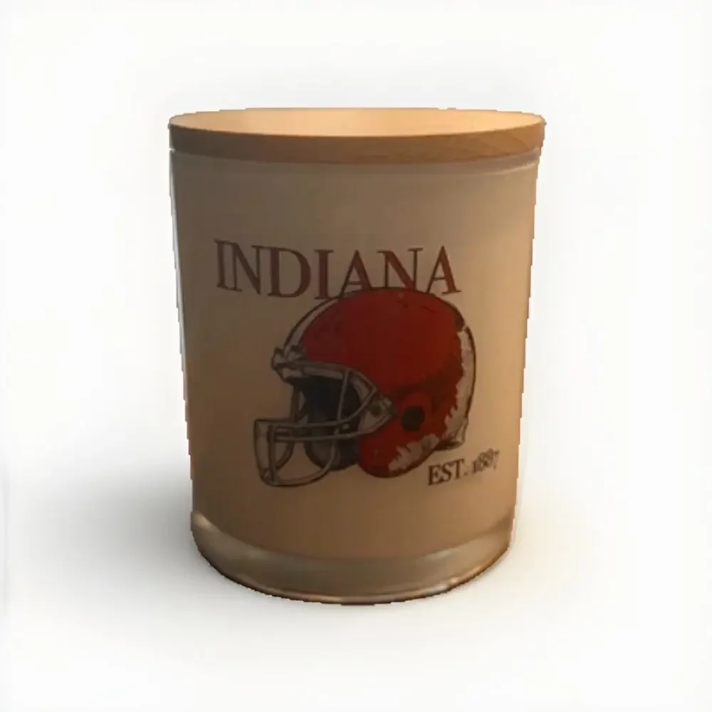 Indiana University 2026 National Championship Vintage Unique Vanilla Candle